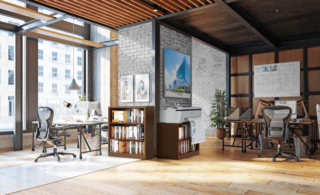 Epson trace sa route dans le dessin technique et l’affichage