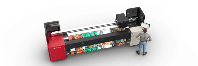 Soft signage : AGFA présente une nouvelle machine de production grande laize