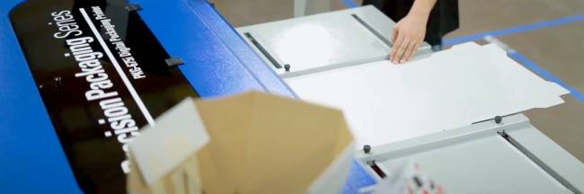 WEB-TO-PACK : la PKG-675i de KONICA MINOLTA en démonstration sur C!PRINT